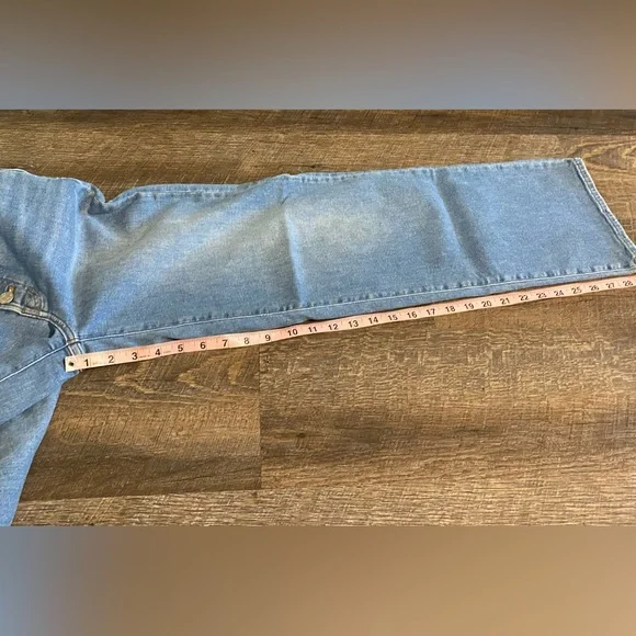 Madewell Perfect Vintage Wide Leg Jeans Size 24 - Picture 11 of 13